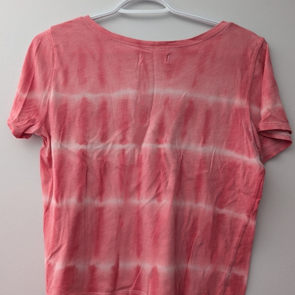Hollister Los Angeles California Pink T Shirt Womens Size Large - Picture 3 of 3